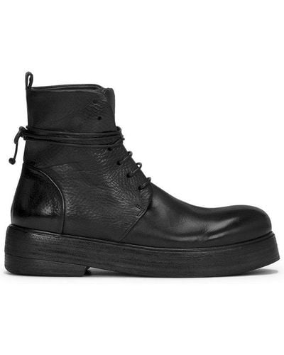 Marsèll Zuccolona Lace-up Boots - Black