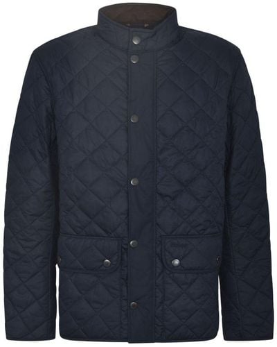Barbour Button-up Quilted Jacket - Blue