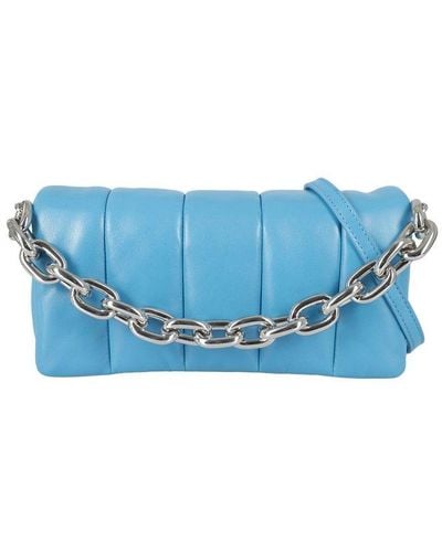 Stand Studio Hera Quilted Clutch Bag - Blue