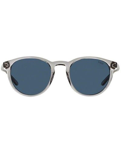 Polo Ralph Lauren Round Frame Sunglasses - Blue