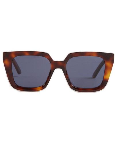Dior Square Frame Sunglasses - Blue