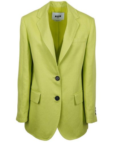 MSGM Jacket Clothing - Green