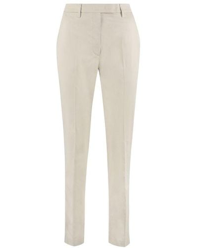 Department 5 Pleat Tailored Trousers - Natural