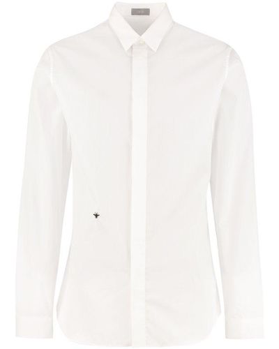 Dior Bee Embroidered Shirt - White