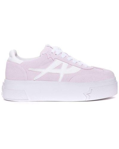 Ash Logo Patch Low-top Trainers - White