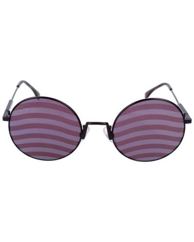 Fendi Round Frame Sunglasses - Purple