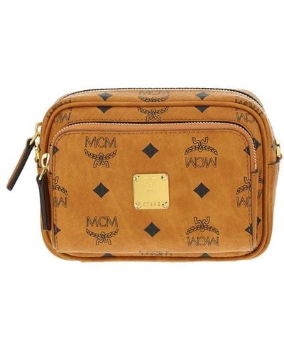 Shop MCM 2023 SS Casual Style Crossbody Logo Shoulder Bags (MWRDSLD02L7001)  by Caterina