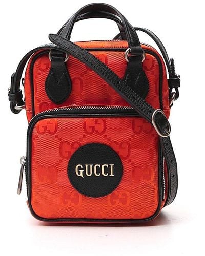 Gucci Off The Grid Shoulder Bag - Red