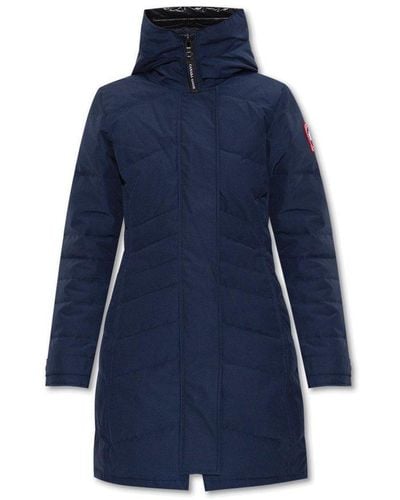 Canada Goose Lorette Hooded Padded Parka - Blue
