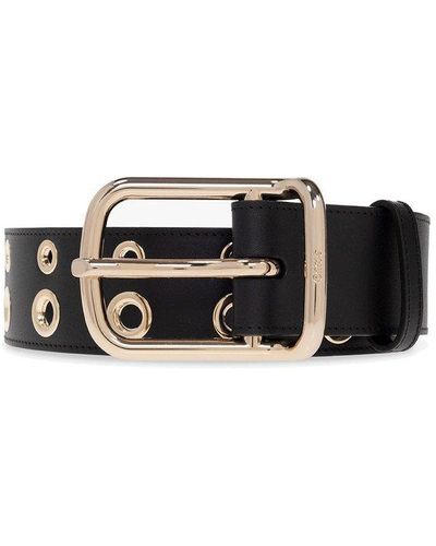 Chloé Leather Belt, ' - Black