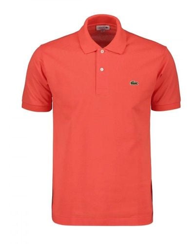 Lacoste Original L.12.12 Piqué Short-sleeved Polo Shirt - Red