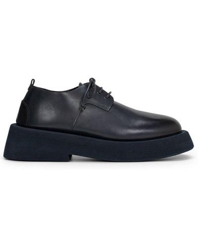 Marsèll Gommellone Slip-on Lace-up Shoes - Black