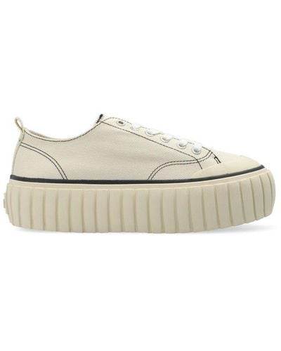 DIESEL S-hanami Low W Platform Sneakers - White