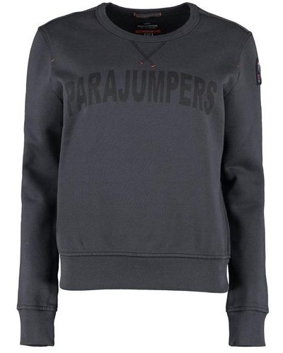 Parajumpers Logo Detail Cotton Sweatshirt - Multicolor