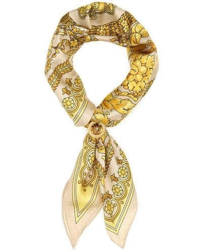 Versace Scarves And Foulards - Metallic