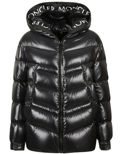 Moncler Clair Padded Down Jacket - Black