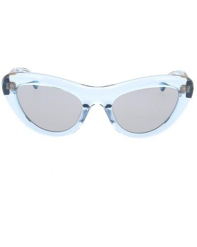 Bottega Veneta Bombe Cat Eye Sunglasses - Black