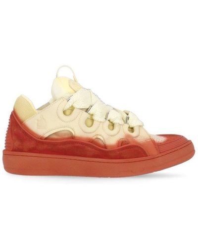 Lanvin Curb Lace-up Sneakers - Multicolor