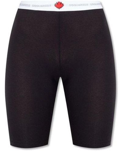 DSquared² Cropped Leggings, - Blue