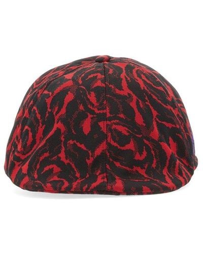 Needles Jacquard Hunting Hat - Red