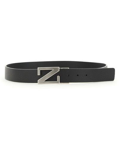 Zegna Belts - White