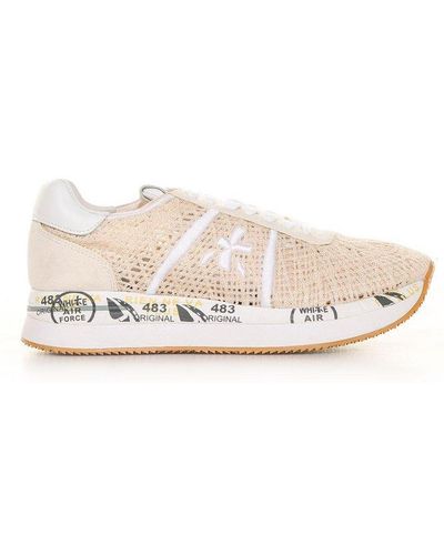 Premiata Conny Lace-up Trainers - Pink