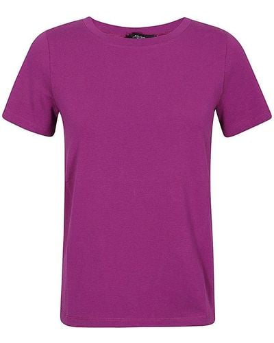 Weekend by Maxmara Multif Crewneck T-shirt - Purple