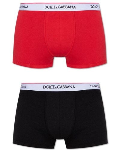Dolce & Gabbana Boxers 2-pack - Red