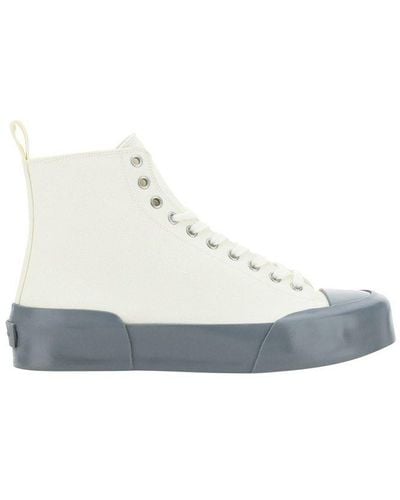 Jil Sander High-top Sneakers - White