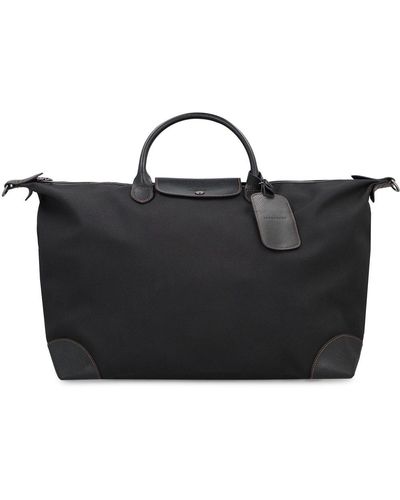 Longchamp Boxford M Travel Bag - Black