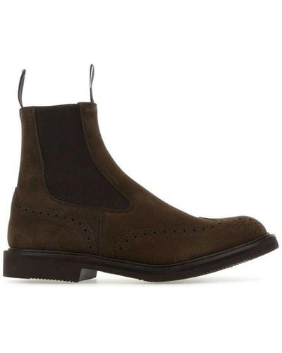 Tricker's Henry Slip-on Ankle Boots - Brown
