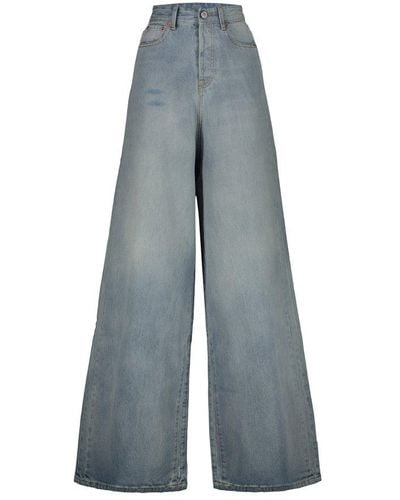Vetements Big Shape Jeans - Blue
