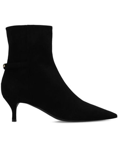 Furla 'core' Heeled Ankle Boots - Black