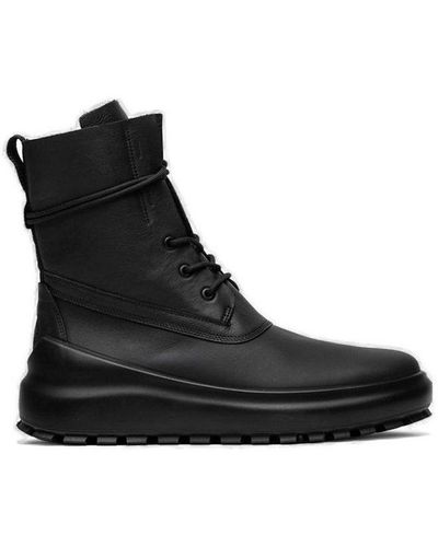 Black Stone Island Shadow Project Boots for Men | Lyst