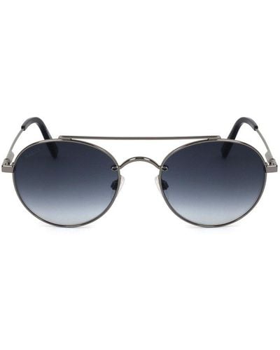 Bally Round Frame Sunglasses - Black