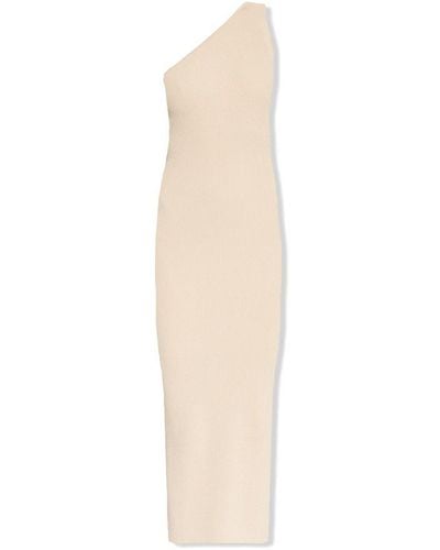 Totême One-Shoulder Dress - White