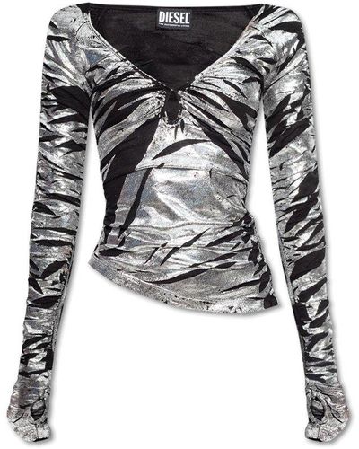 DIESEL Long-sleeved tops for Women | Online Sale up to 60% off | Lyst