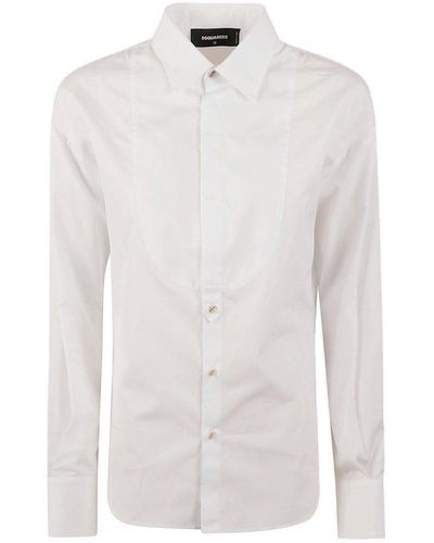 DSquared² Bib Shirt - White
