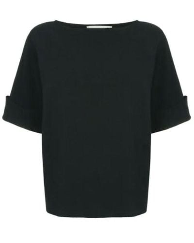 Stella McCartney Short-sleeved Knitted Top - Black