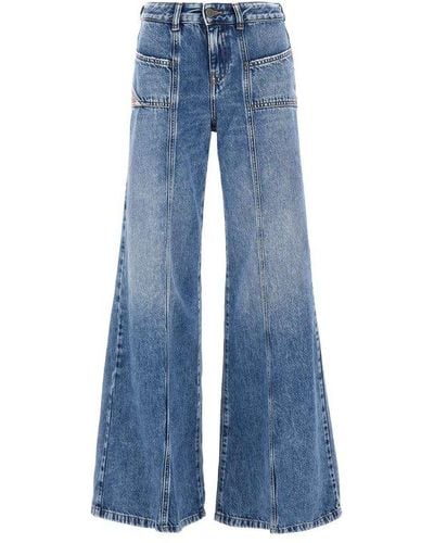 DIESEL Bootcut And Flare Jeans D-Akii 09H95T Jeans - Blue