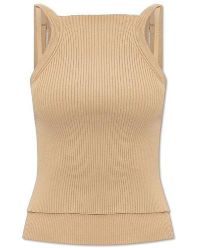 Emporio Armani Top From The 'sustainability' Collection, - Natural