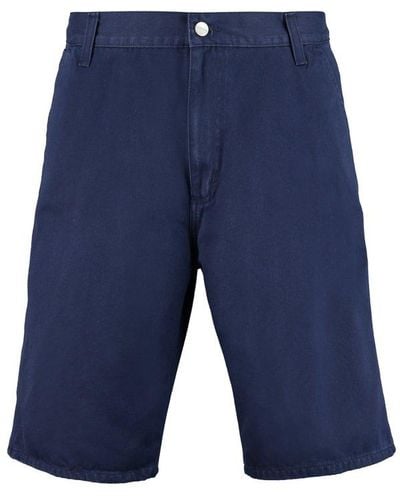 Carhartt Ruck Single Knee Cotton Bermuda Shorts - Blue