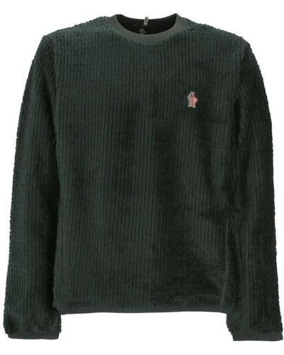 3 MONCLER GRENOBLE Jumpers - Green