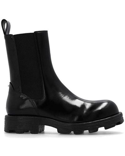 DIESEL D Hammer Ankle Boots - Black