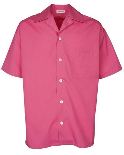 Alexander McQueen Pajama Shirt Clothing - Pink