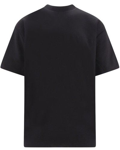 44 Label Group Short Sleeved Crewneck T-shirt - Black
