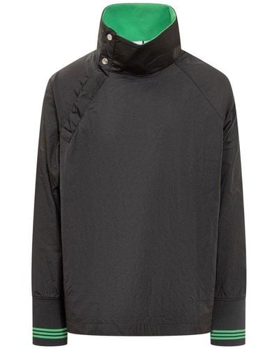 Adidas by Wales Bonner High Neck Long-sleeved Jacket - Black