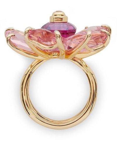 Swarovski Florere Cocktail Ring - Pink