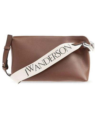 JW Anderson Corner Small Shoulder Bag - Brown