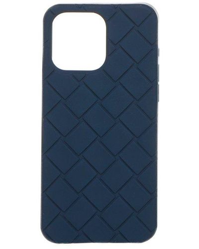 Bottega Veneta Iphone 15 Pro Max Case - Blue